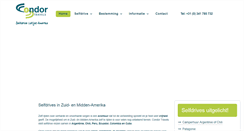 Desktop Screenshot of condortravels.nl